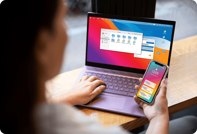 Offline-first architecture with reliable data sync — works without a signal, updates when it returns