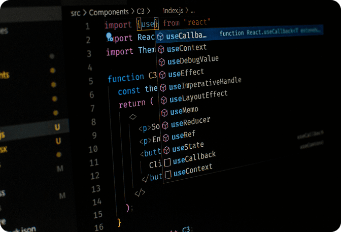 Backend systems built on Node.js, .NET Core, or Python — depending on what the stack demands