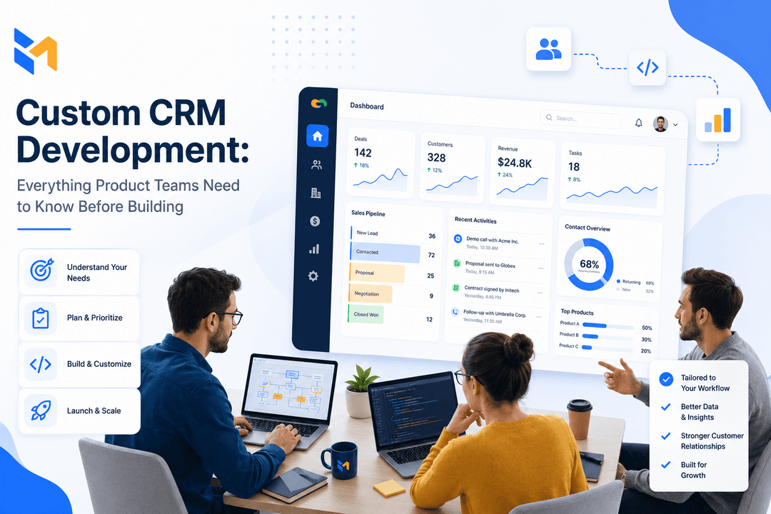 Custom CRM Development: Everything Product Teams Need to Know Before Building