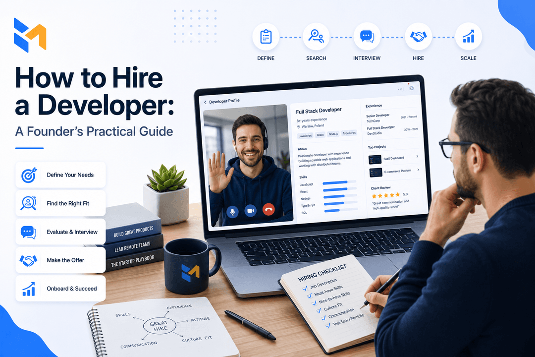 How to Hire a Developer: A Founder’s Practical Guide